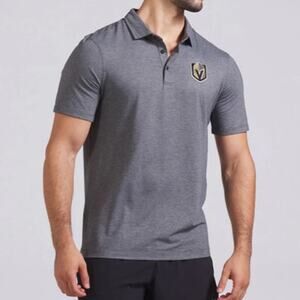 Lululemon Vegas Golden Knights Evolution Polo Shirt NHL Size XL NWT Hockey VGK